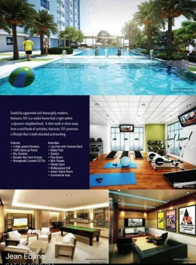 Horizon 101 A4 Near Robinson Mall Free Pool Wifi Cebu Екстер'єр фото